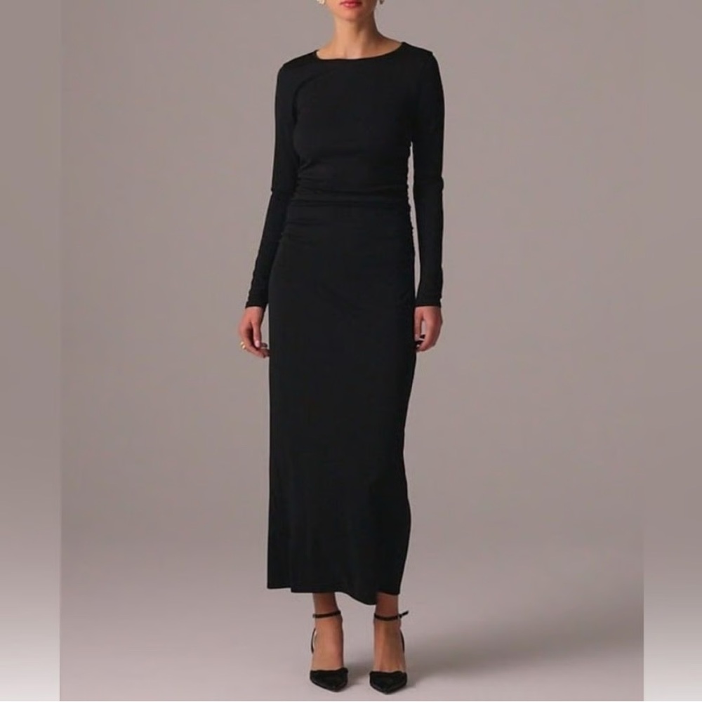 J. Crew Classic Black Dress
